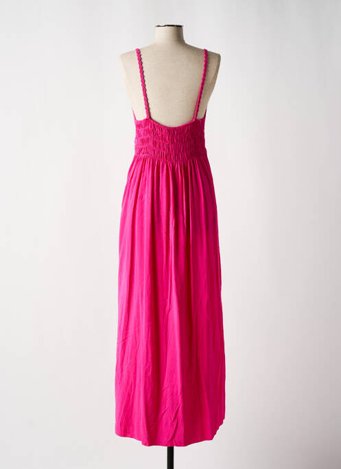 Robe longue rose CULTURE SUD pour femme