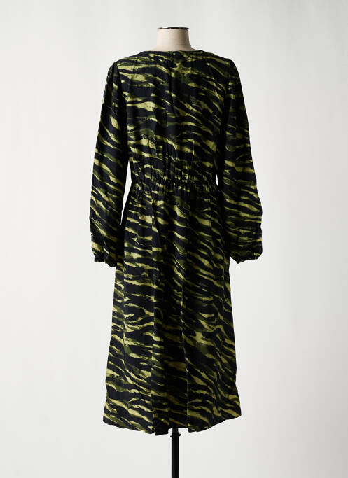 Robe mi-longue vert B.YOUNG pour femme