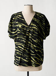 Blouse manches courtes manches courtes vert B.YOUNG femme