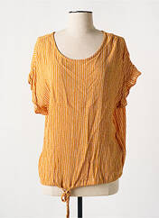 Blouse jaune MOLLY BRACKEN pour femme seconde vue