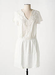 Robe courte blanc MOLLY BRACKEN pour femme seconde vue