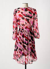 Robe mi-longue rose MORGAN pour femme seconde vue