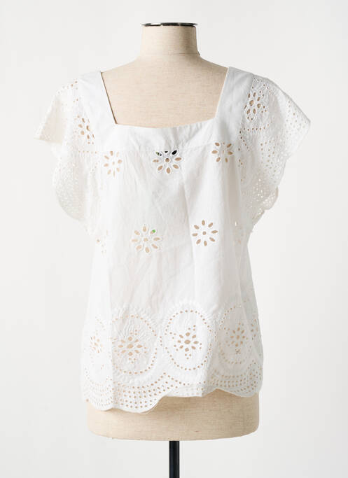 Blouse beige LOSAN pour femme