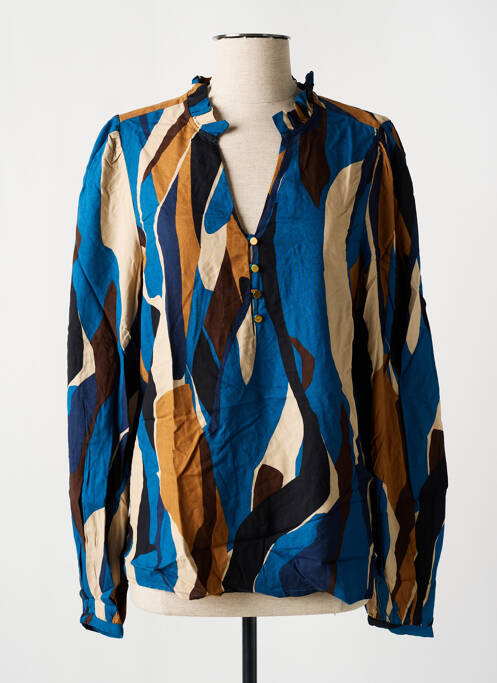 Blouse bleu B.YOUNG pour femme