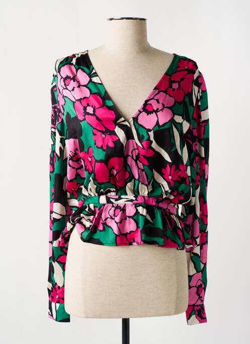 Blouse rose MORGAN pour femme