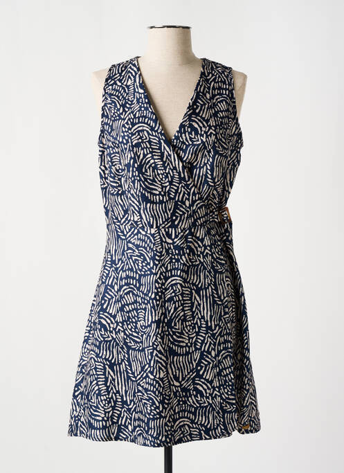Robe courte bleu DIVA & DESS pour femme