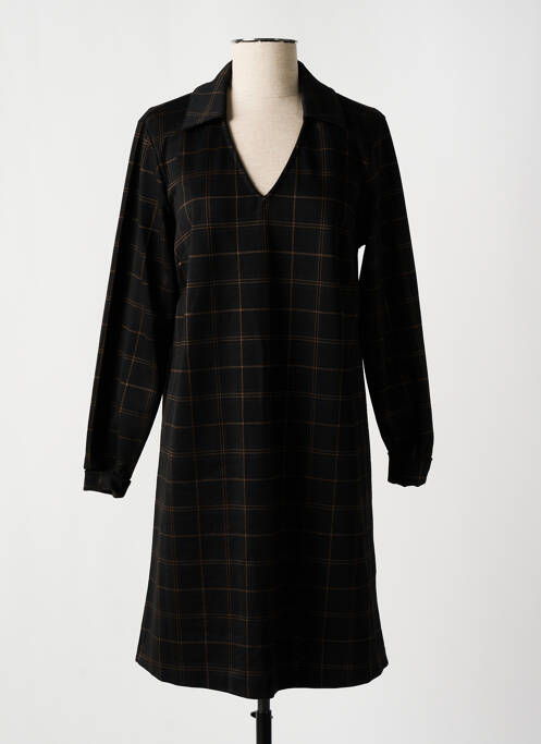 Robe courte marron B.YOUNG pour femme
