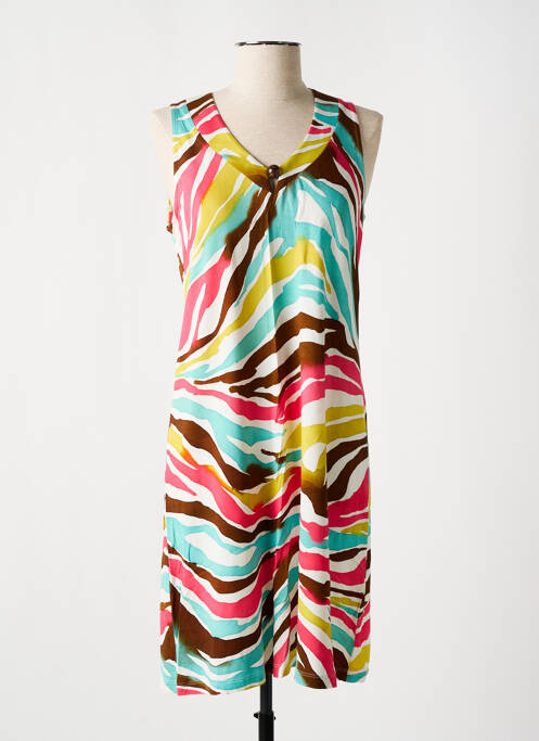 Robe mi-longue bleu SENORETTA pour femme
