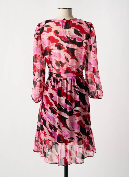 Robe mi-longue rose MORGAN pour femme