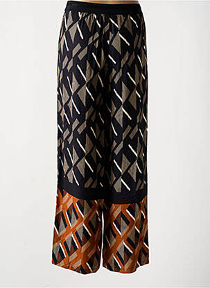 Pantalon large tissage popeline taille normale noir PAUL BRIAL femme