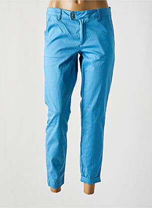 Pantalon chino taille basse taille basse bleu clair LES P'TITES BOMBES femme