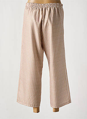 Pantalon 7/8 taille haute taille haute marron DIVA & DESS femme
