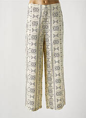 Pantalon large beige LOSAN pour femme seconde vue