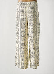 Pantalon large beige LOSAN pour femme seconde vue