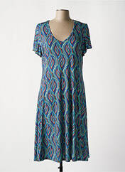 Robe mi-longue bleu GENUINE pour femme seconde vue