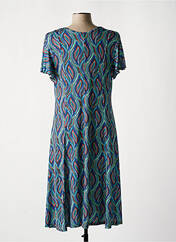 Robe mi-longue bleu GENUINE pour femme seconde vue