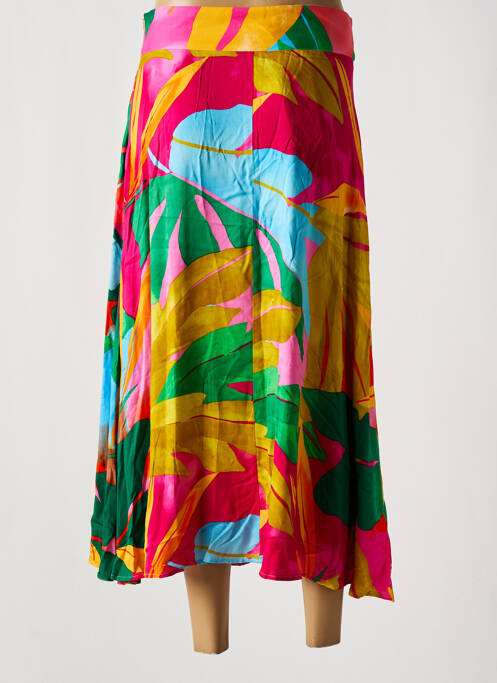 Jupe longue rose LES P'TITES BOMBES pour femme