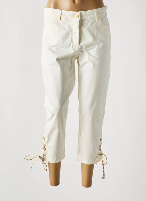 Pantacourt beige PAUL BRIAL pour femme