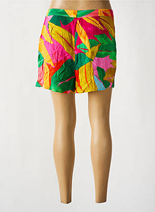 Short coupe droite vert LPB femme