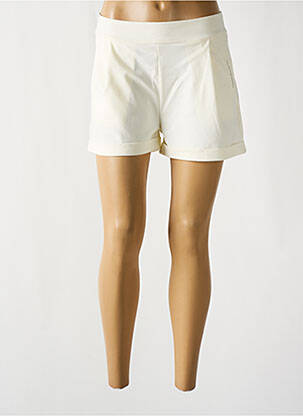 Short coupe droite blanc LPB LES PETITES BOMBES  femme