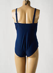 Maillot de bain 1 pièce bleu CHARMLINE pour femme seconde vue