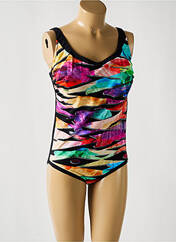 Maillot de bain 1 pièce noir CHARMLINE pour femme seconde vue