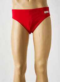 Slip de bain sérigraphie rouge ARENA homme