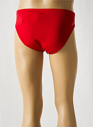 Slip de bain sérigraphie rouge ARENA homme