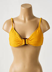 Haut de maillot de bain jaune WATERCULT pour femme seconde vue