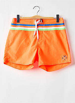 Short de bain orange WATTS pour homme
