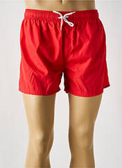 Short de bain rouge LONGBOARD pour homme seconde vue