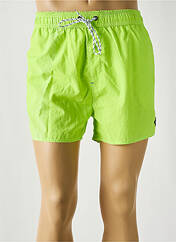Short de bain vert LONGBOARD pour homme seconde vue