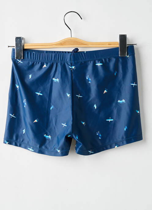 Short de bain imprimé fantaisie bleu LONGBOARD homme
