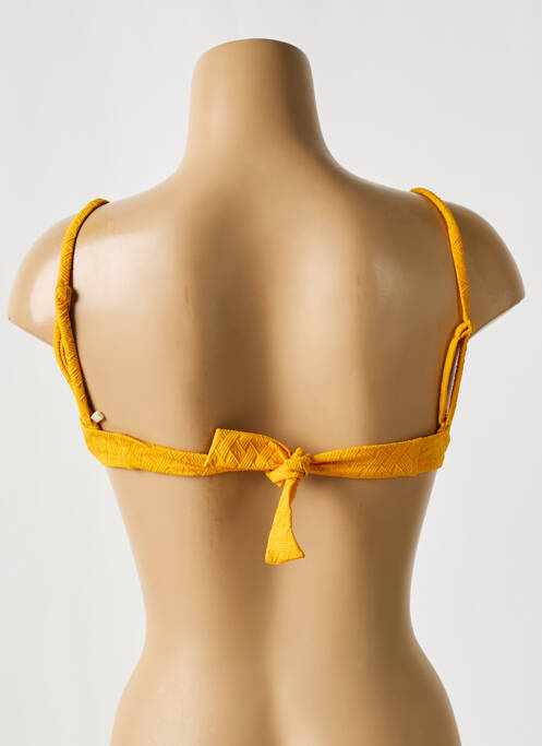 Haut de maillot de bain jaune WATERCULT femme