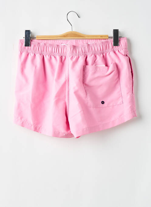 Short de bain rose ATHENA pour homme