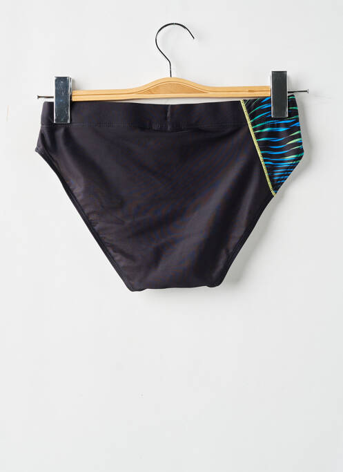 Slip de bain noir LONGBOARD pour homme