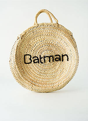 Sac type de porter main beige SOOK PARIS femme