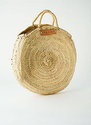 Sac type de porter main beige SOOK PARIS femme