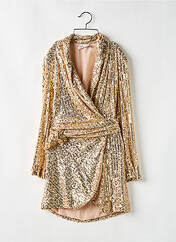 Robe courte or ZARA pour femme seconde vue