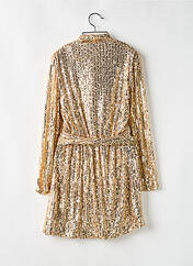 Robe courte or ZARA pour femme seconde vue
