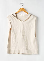 Sweat-shirt à capuche beige SOMEDAY pour femme seconde vue