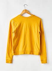 Sweat-shirt jaune JOANIE pour femme seconde vue