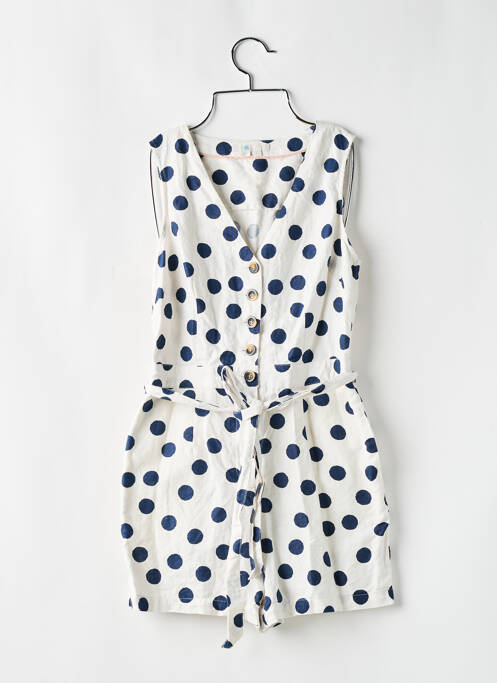 Combishort blanc BODEN pour femme