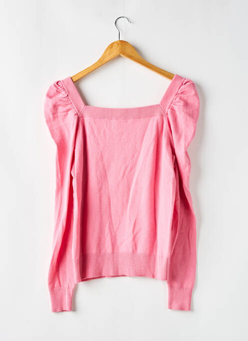 Pull resserrée sur le bas manches longues rose BODEN femme