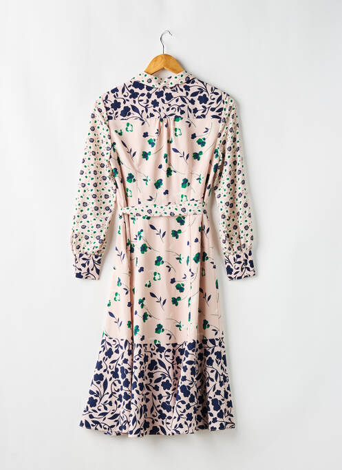 Robe mi-longue rose BODEN pour femme