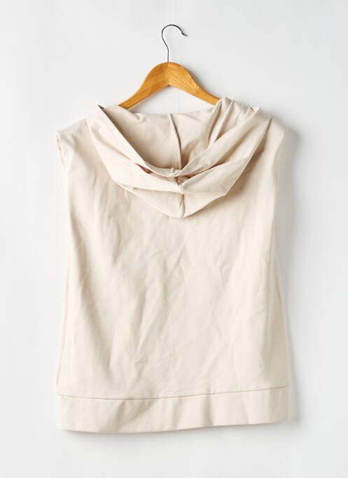 Sweat-shirt à capuche beige SOMEDAY pour femme