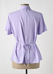 Chemisier violet FOSBY pour femme seconde vue