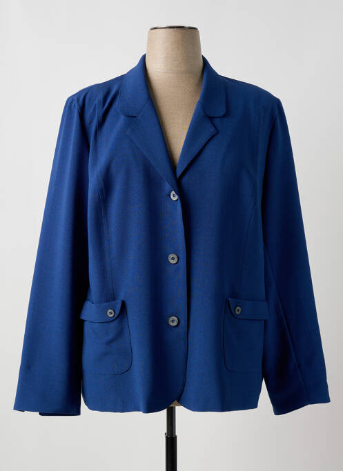 Blazer bleu GEVANA pour femme