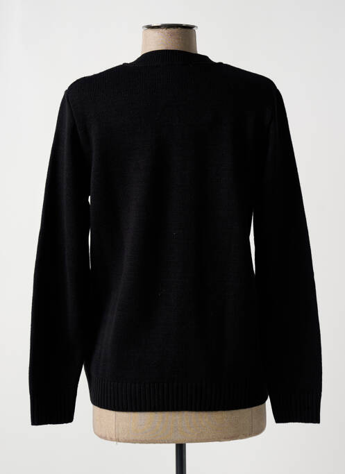 Gilet manches longues noir ELEANE pour femme