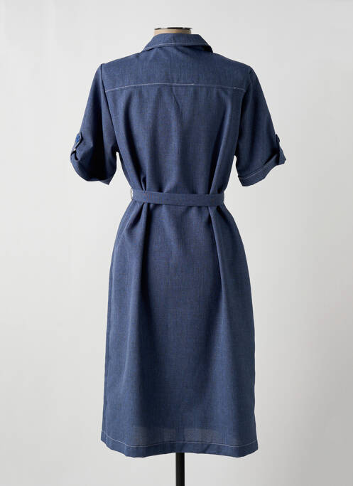 Robe mi-longue bleu VALMODE pour femme